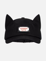 EARS CAP IN BLACK