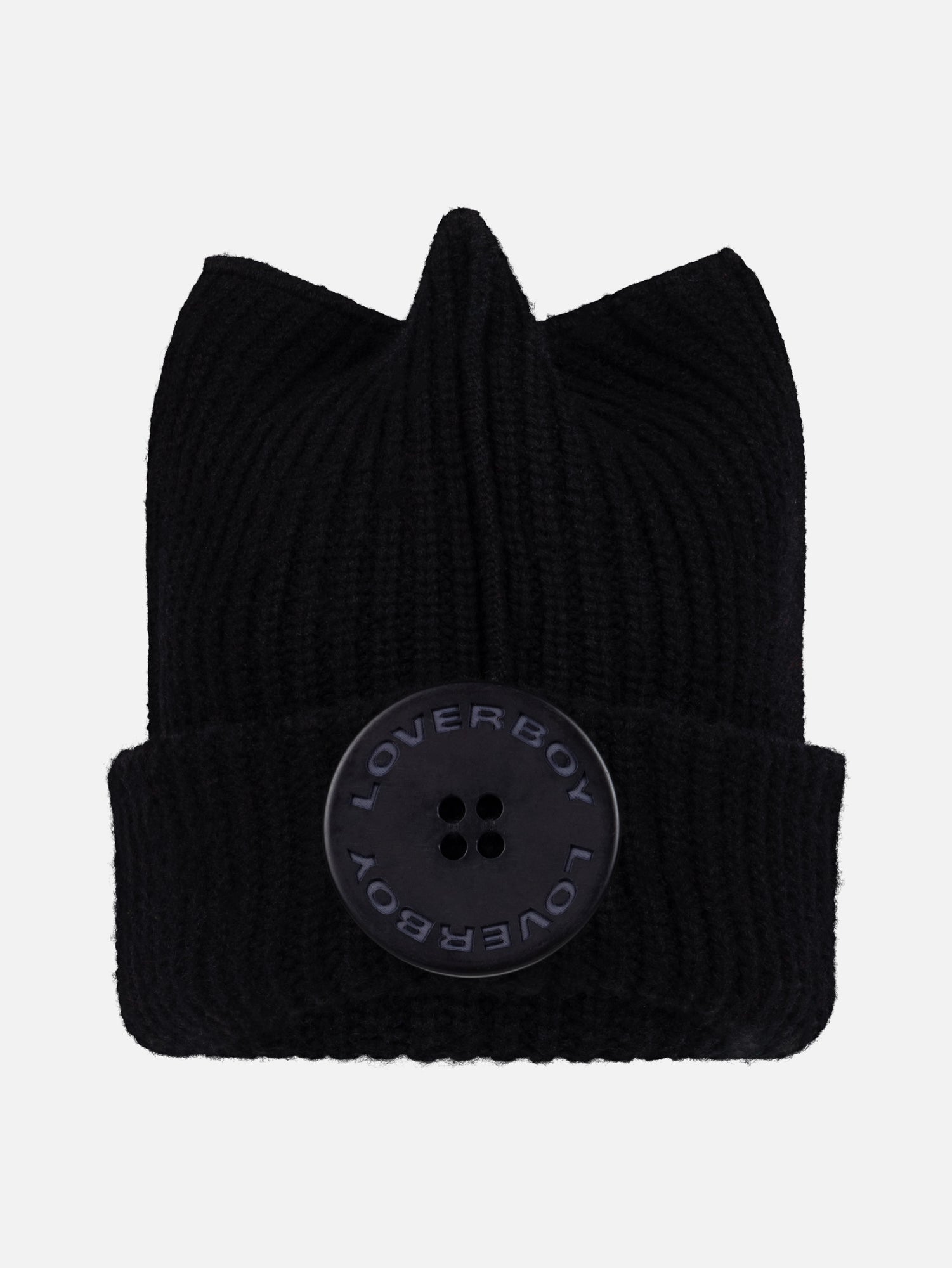 BOX BEANIE IN BLACK