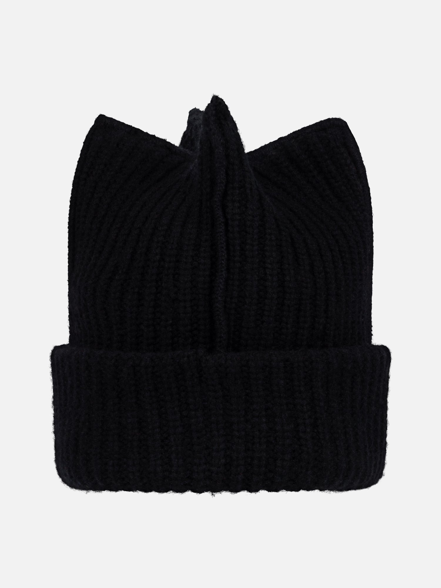 BOX BEANIE IN BLACK - Image 2