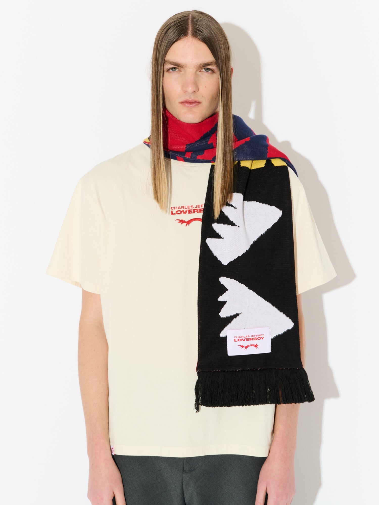 FOOTBALL SCARF IN MULTI - Image 3