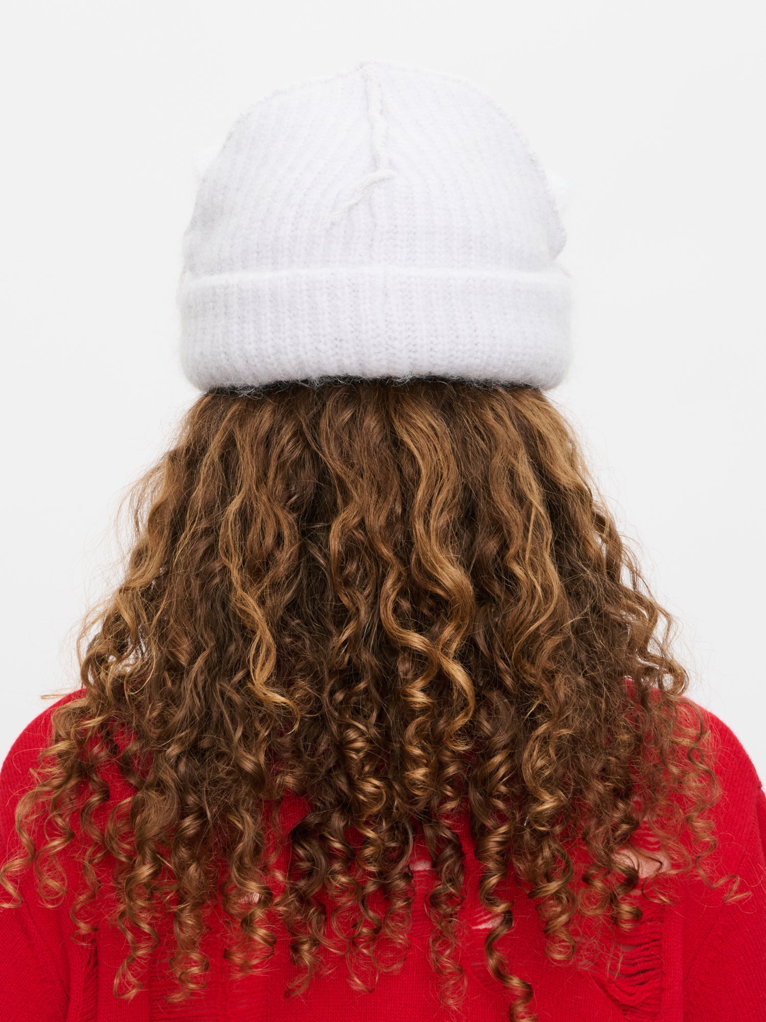 ALPACA CHUNKY EARS BEANIE EXCLUSIVE IN BLACK - Image 10