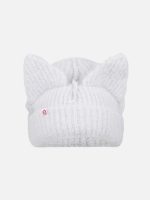 ALPACA CHUNKY EARS BEANIE EXCLUSIVE IN GREY