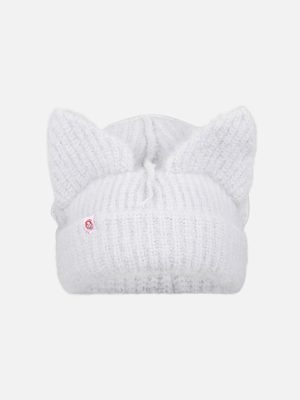 ALPACA CHUNKY EARS BEANIE EXCLUSIVE IN GREY